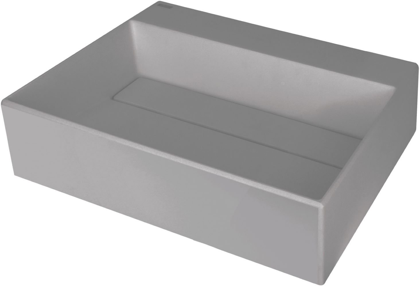 Deante Correo lavoar 50x40 cm dreptunghiular de blat gri/piatră CQR_SU5M