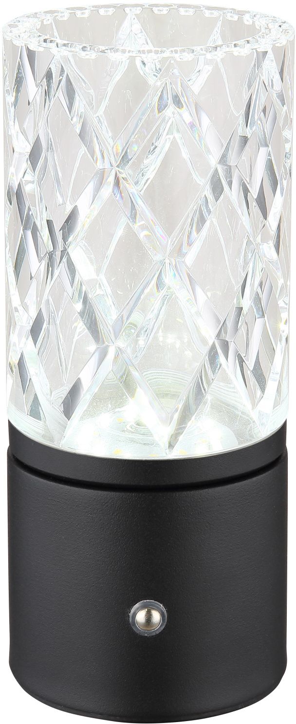 Globo Lighting Lunki veioză 1x2.5 W negru-transparent 21010S