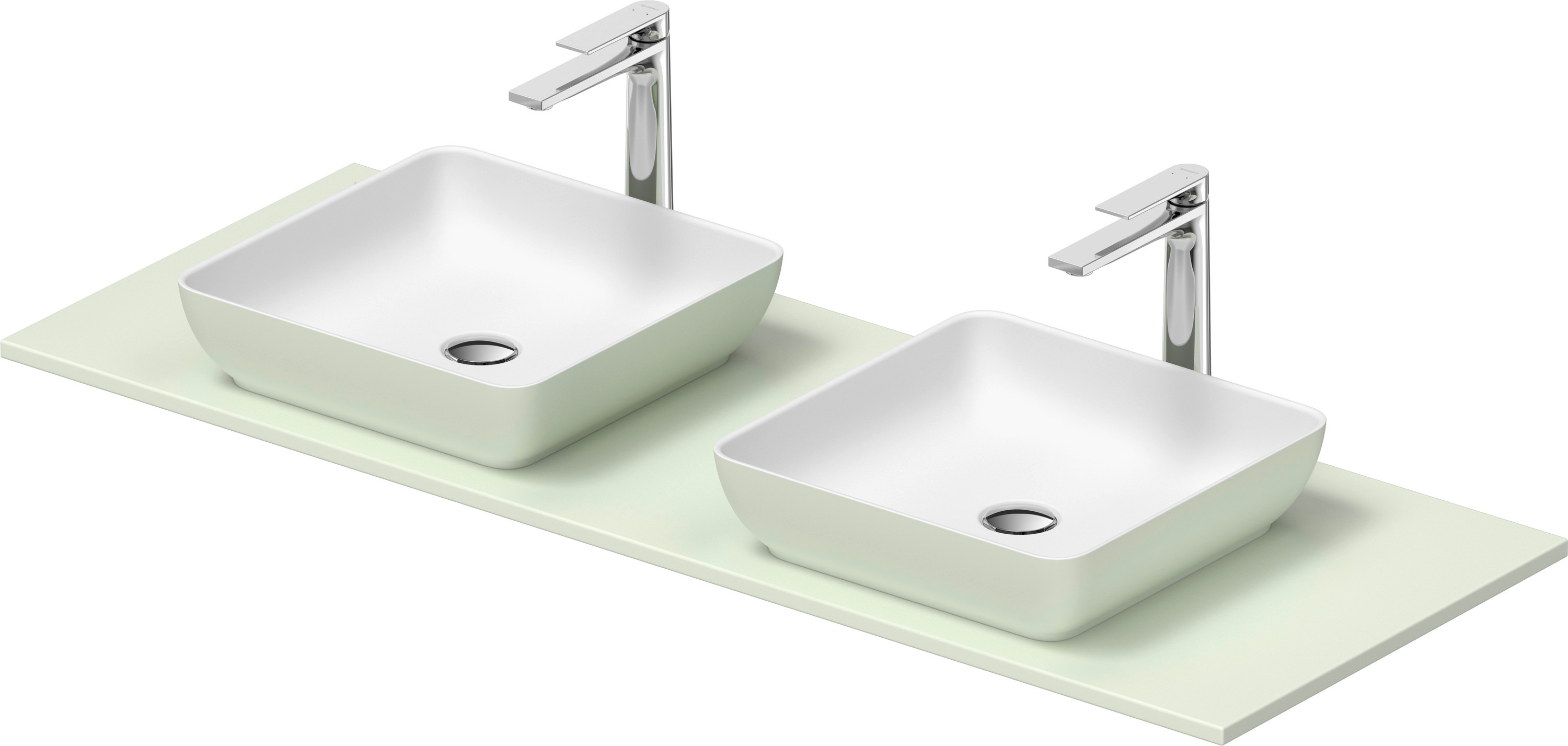 Duravit Sivida lavoar cu consolă 135 cm verde 268021FH00