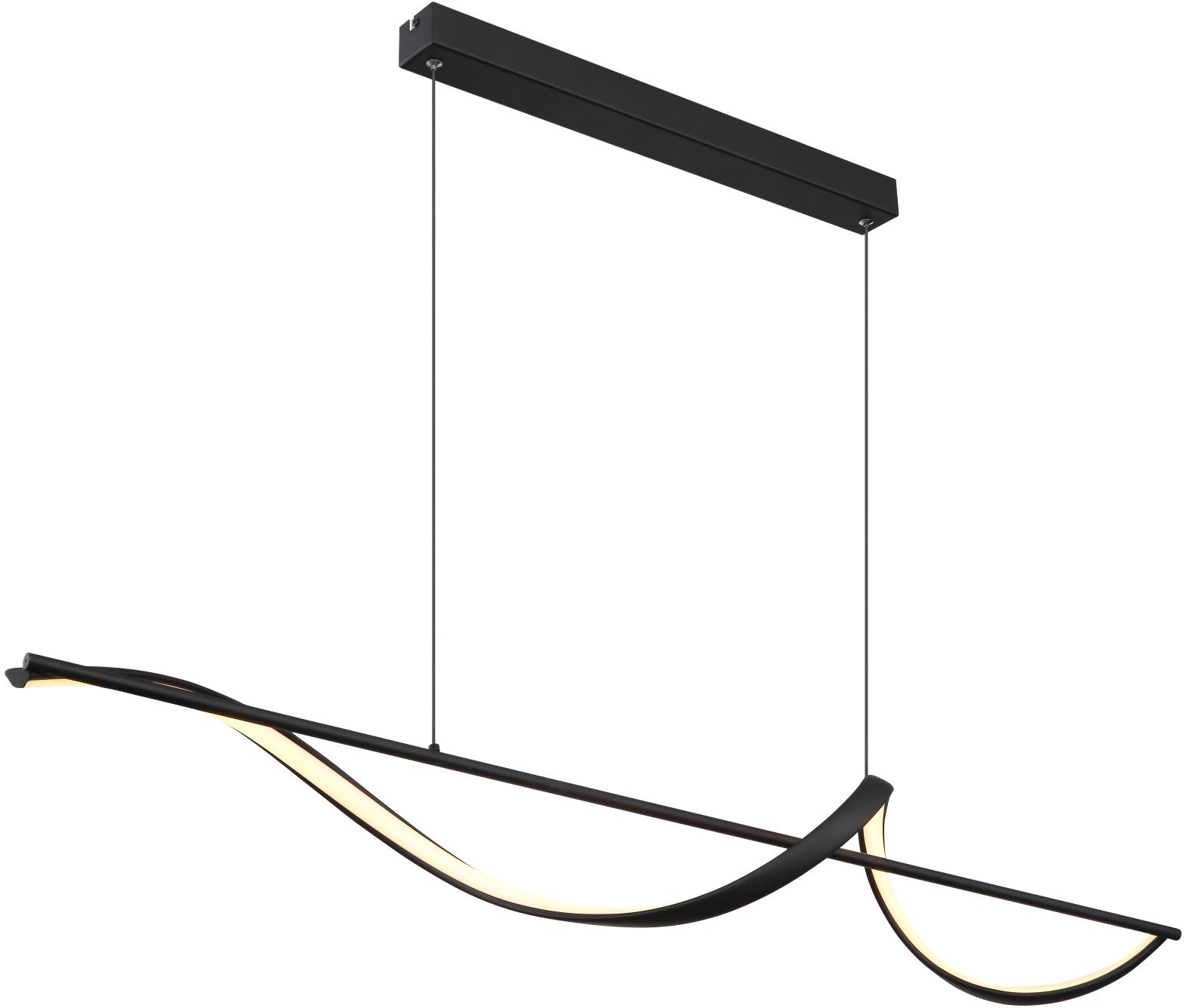 Globo Lighting Violino lampă suspendată 1x24 W negru 67207-24