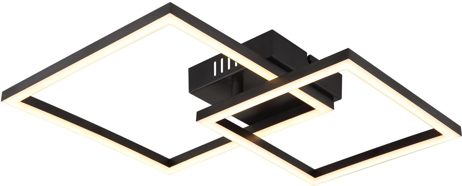 Globo Lighting Tyler lampă de tavan 1x20 W negru 672842