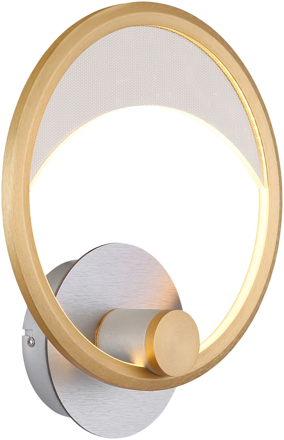 Globo Lighting Umbra lampă de perete 1x16 W alb-auriu-argint 67333-16W