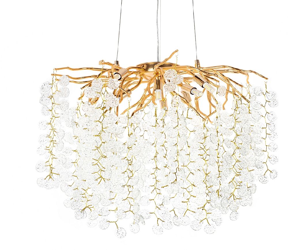 Moosee Riviera lampă suspendată x20 W auriu 5900168832954