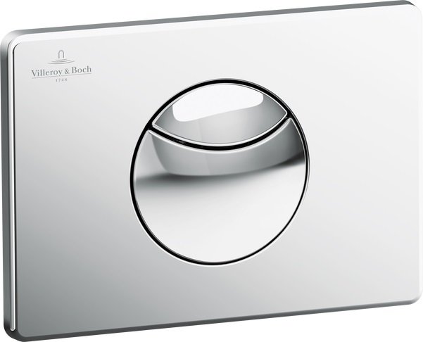 Villeroy & Boch ViConnect buton de spălare pentru WC crom lucios 92248561