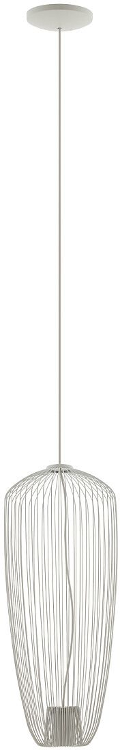 Nowodvorski Lighting Pumpkin lampă suspendată 1x10 W gri/frasin 11242