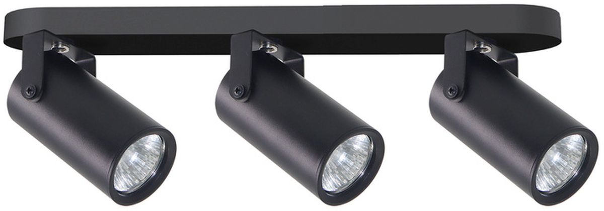 Candellux Gary lampă de tavan 3x15 W negru 93-28136