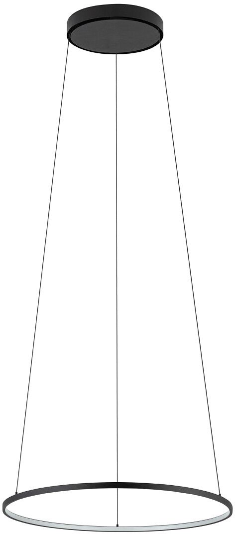 Nowodvorski Lighting Circolo lampă suspendată 1x18 W negru 10863
