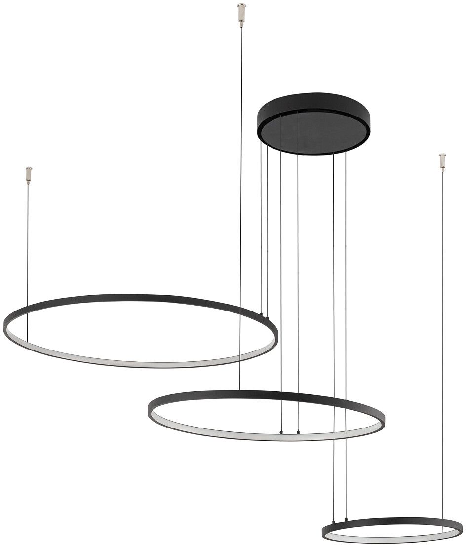 Nowodvorski Lighting Circolo lampă de tavan x45 W negru 10867