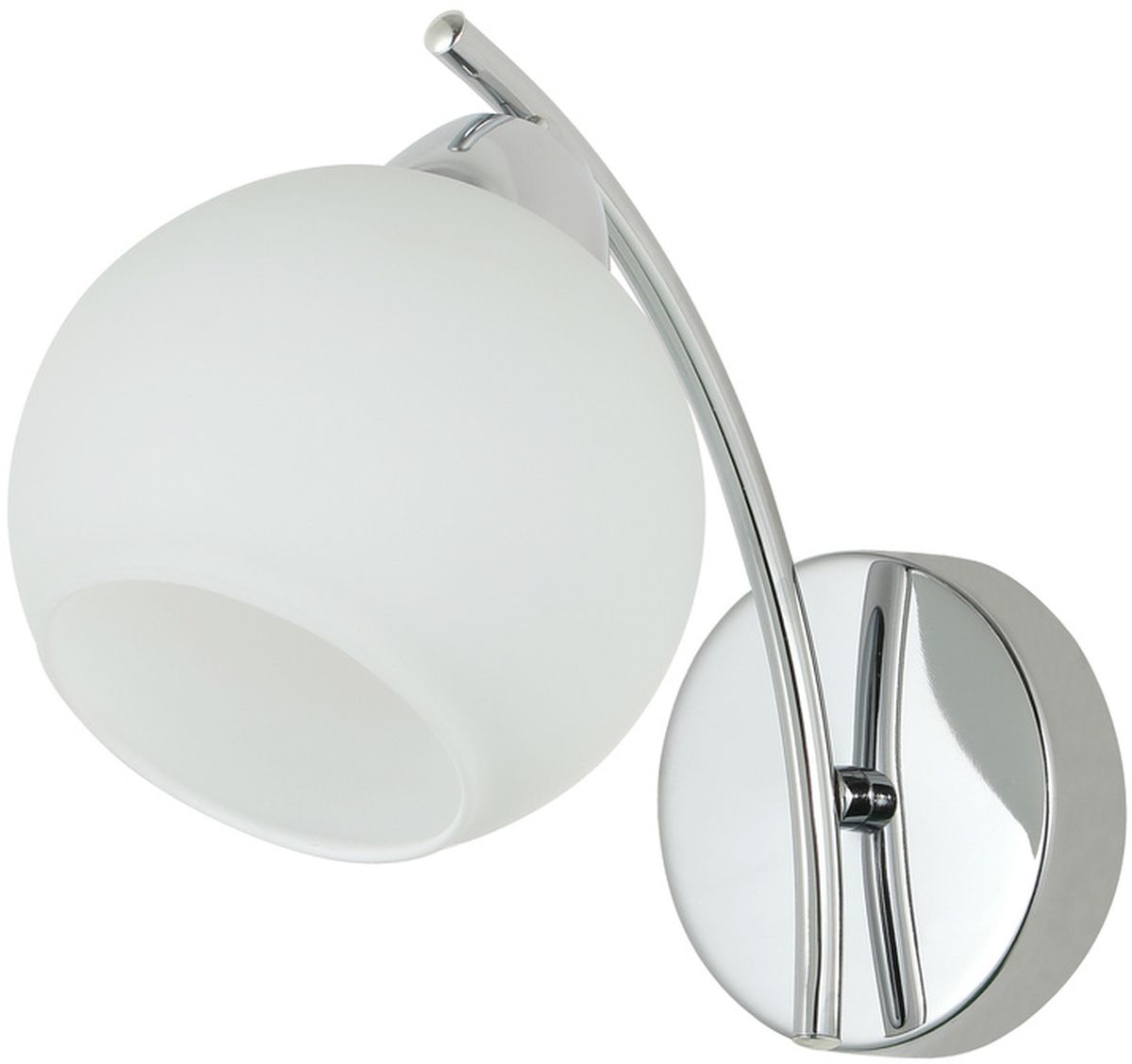 Candellux Amos lampă de perete 1x40 W alb-crom 21-35011