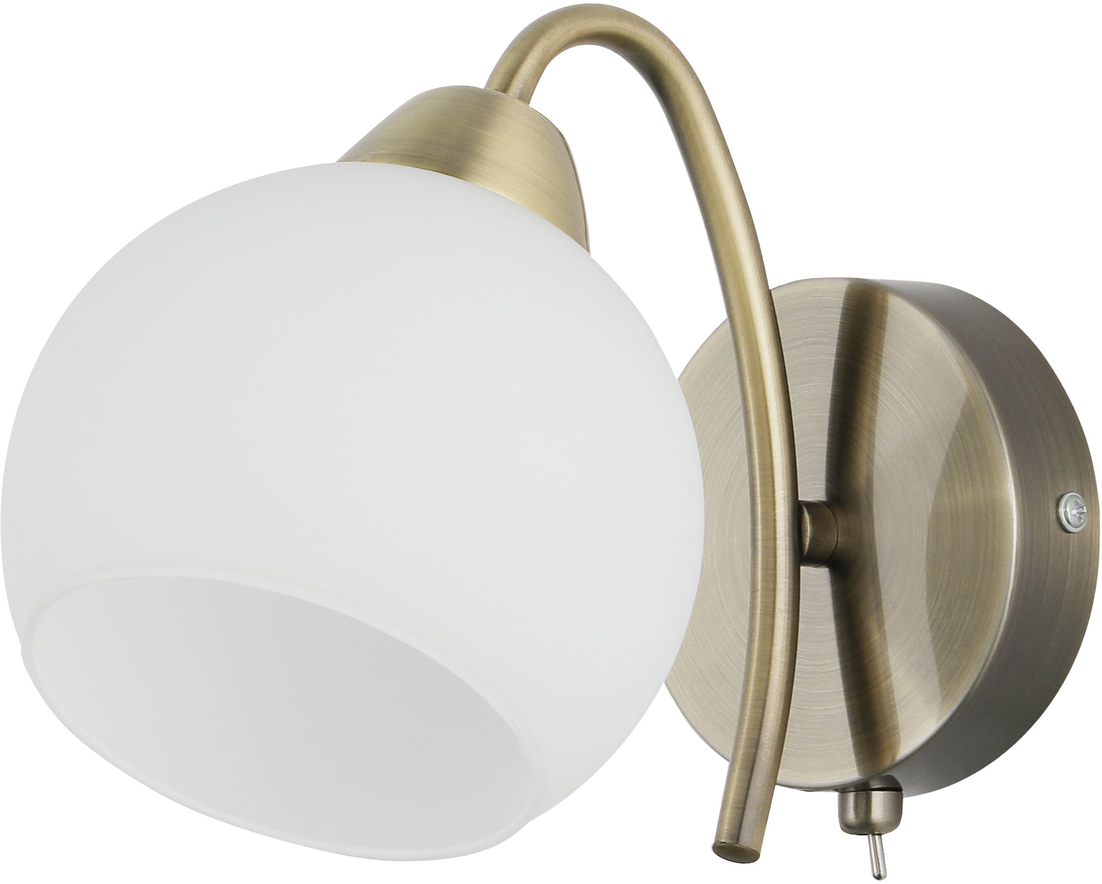 Candellux Nestor lampă de perete 1x40 W alb-patină 21-34977