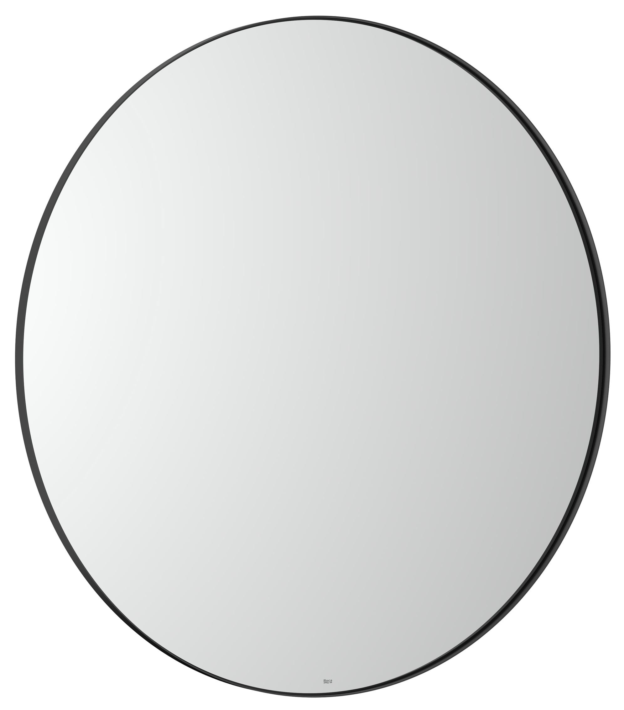 Roca Luna oglindă 100x100 cm rotund negru A812419000