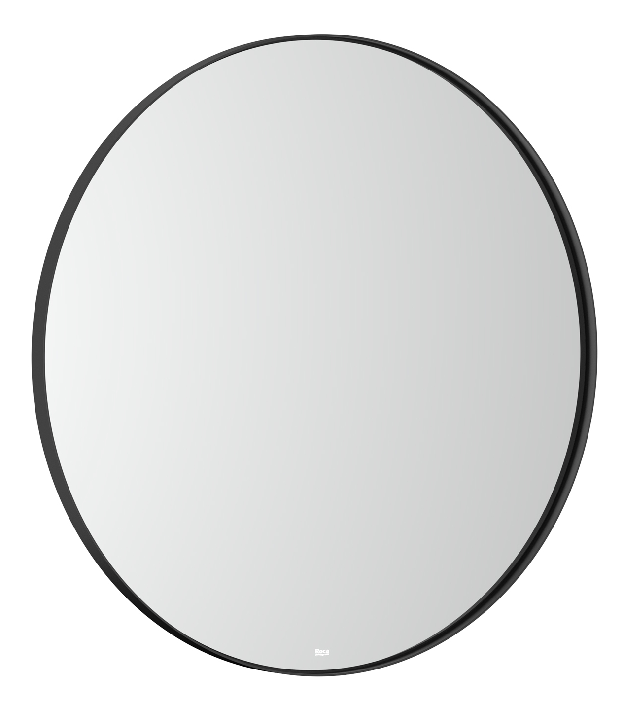 Roca Luna oglindă 60x60 cm rotund cu iluminare negru A812425000