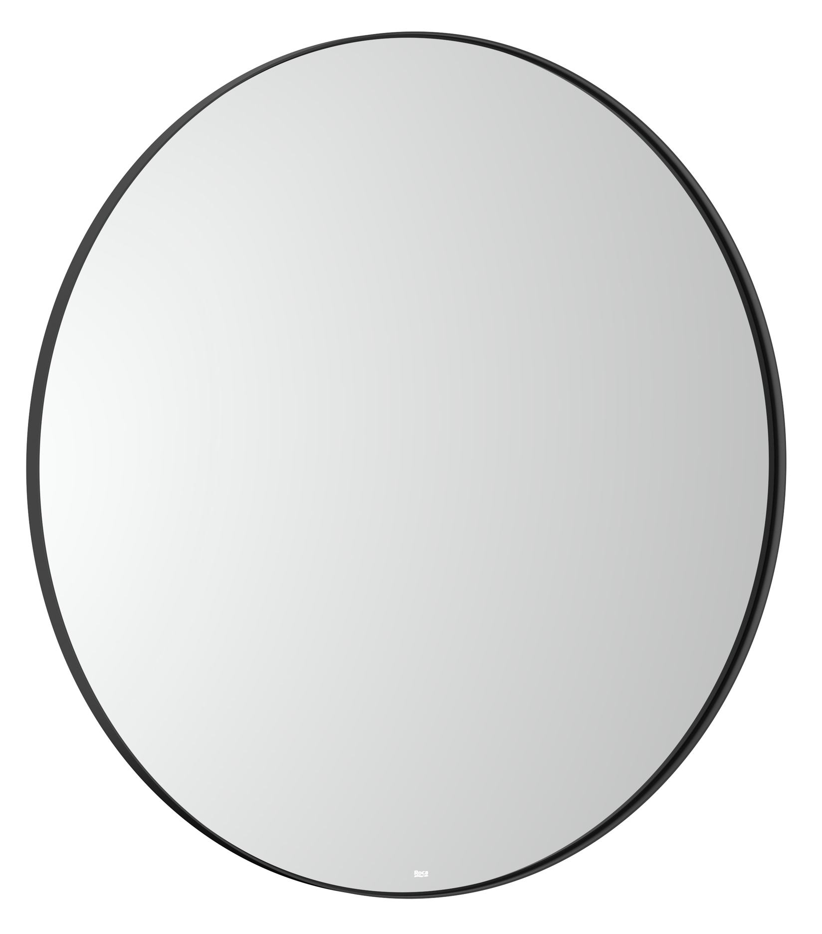 Roca Luna oglindă 80x80 cm rotund cu iluminare negru A812426000