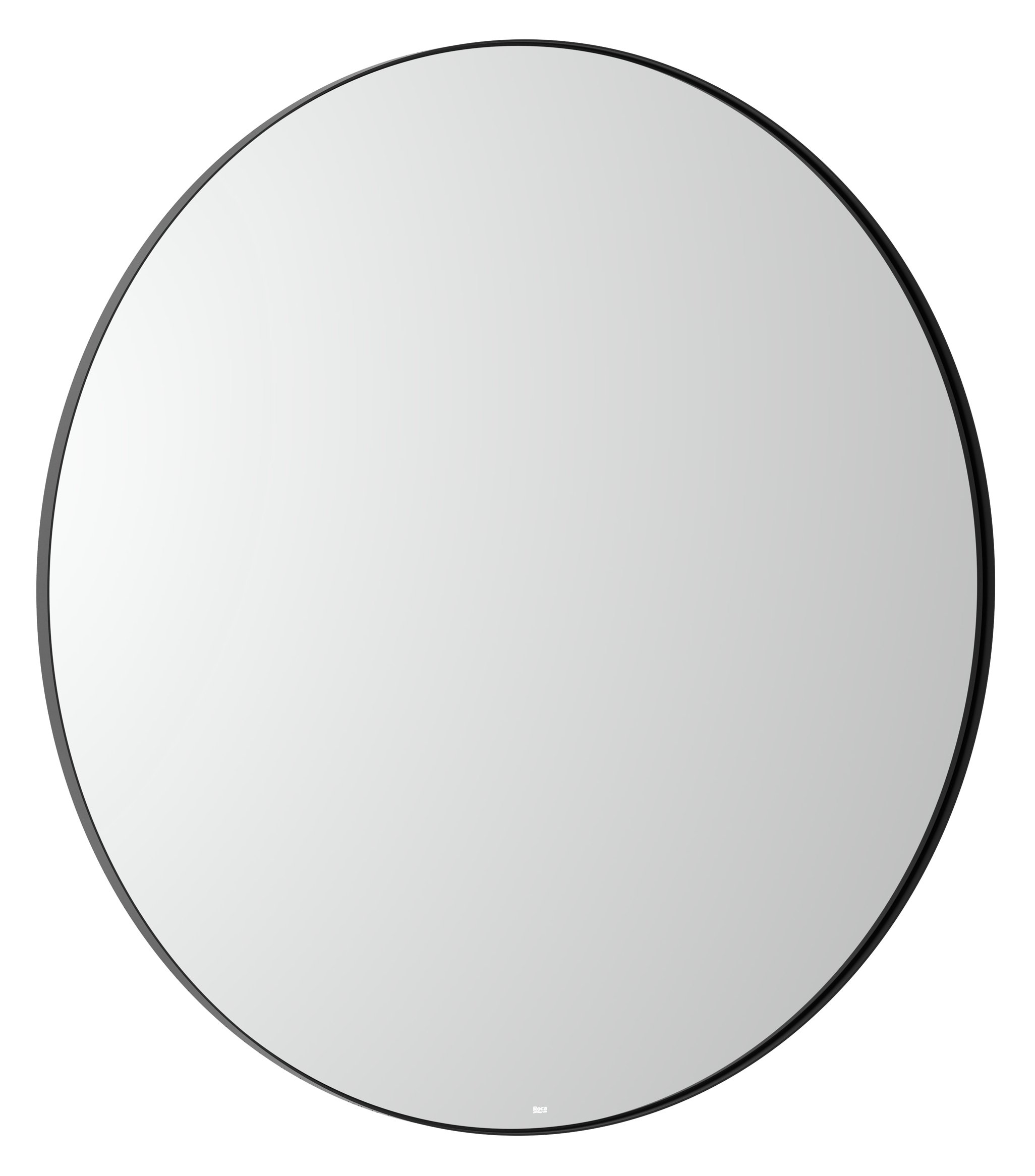 Roca Luna oglindă 100x100 cm rotund cu iluminare negru A812427000