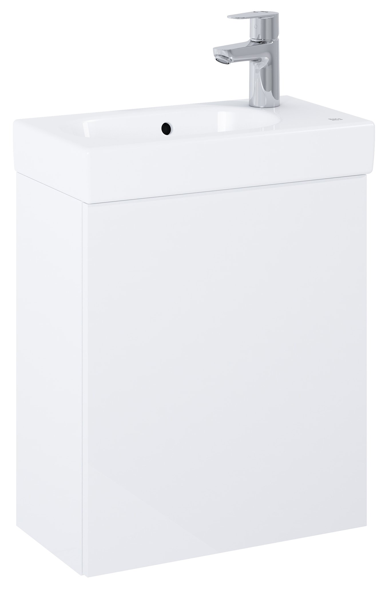 Roca Mini-N lavoar cu dulap 45 cm alb A852445806