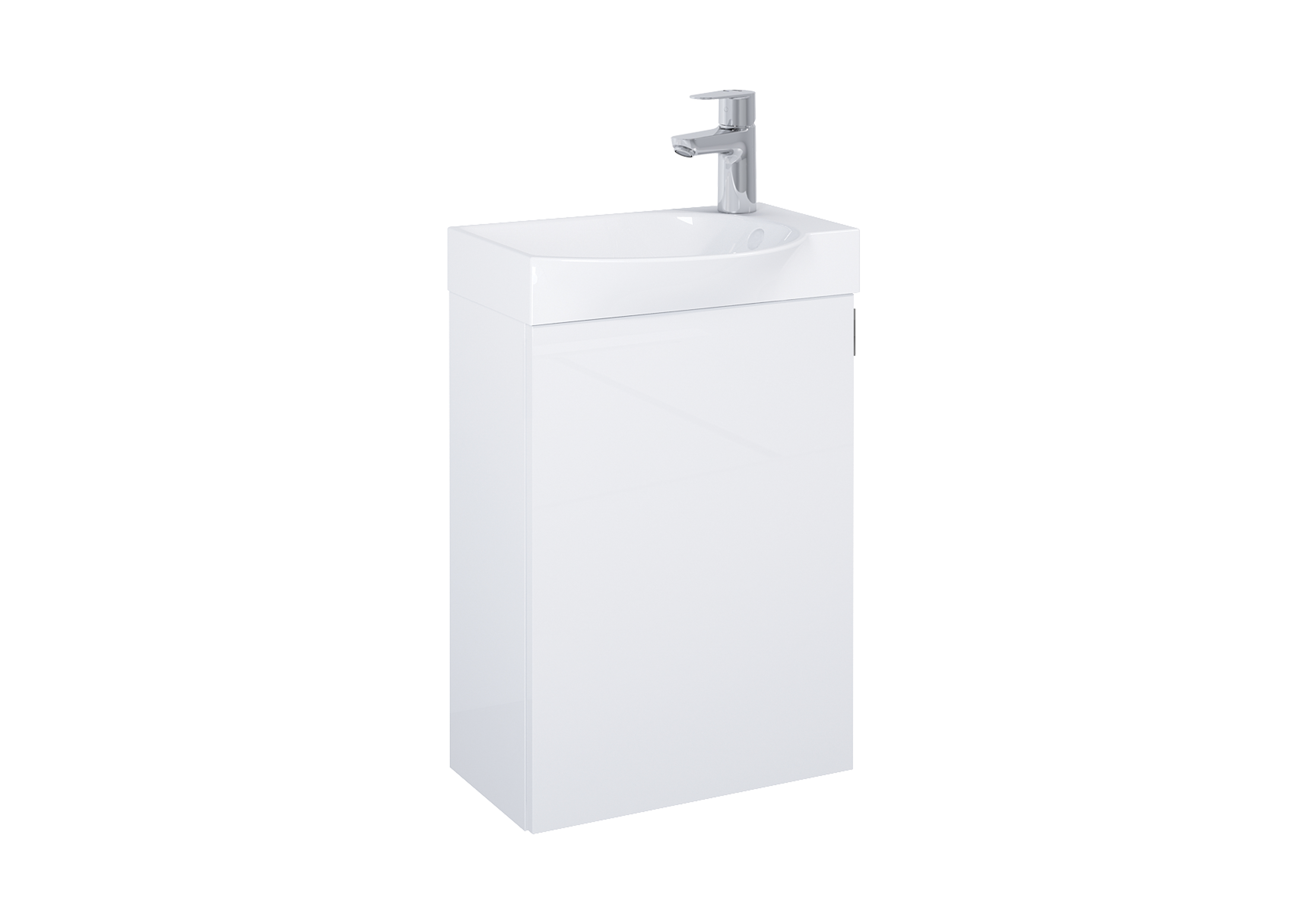 Roca Ravell lavoar cu dulap 45.2 cm alb A852448806