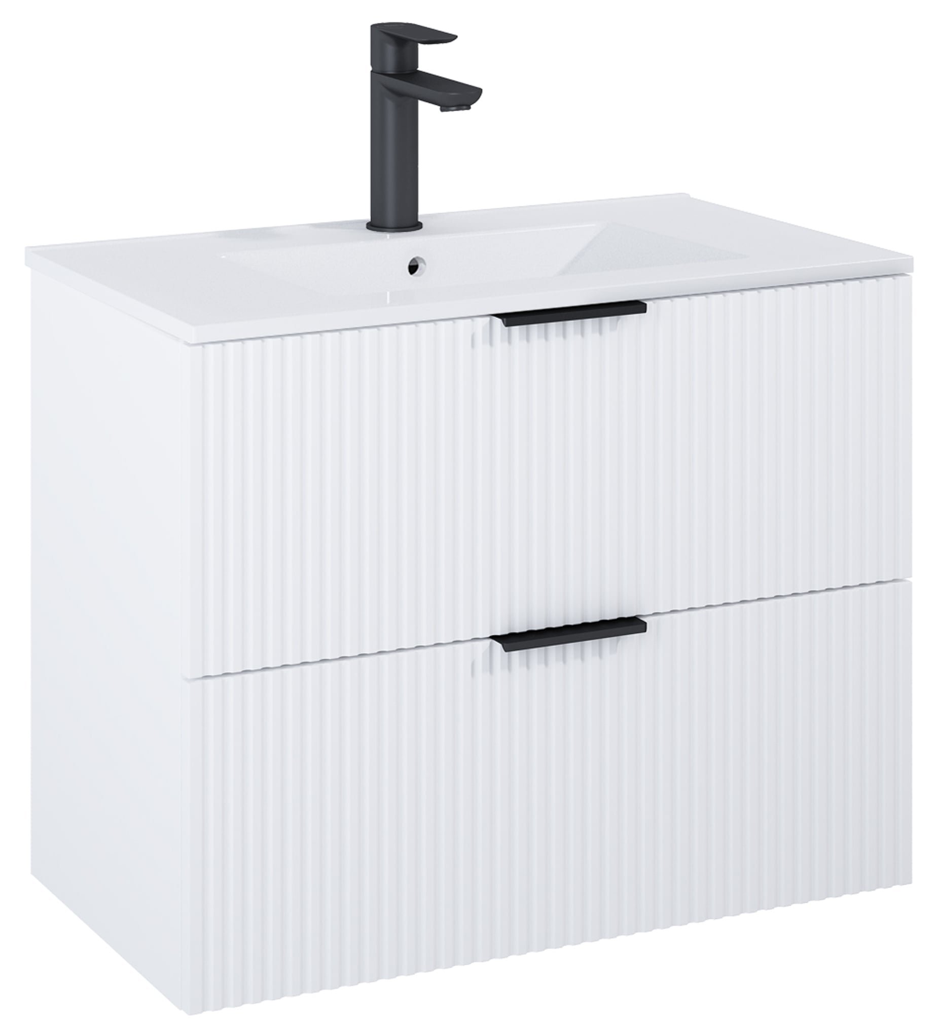 Roca Reef dulap 80x45x63.5 cm sub chiuveta pe perete alb A857955529