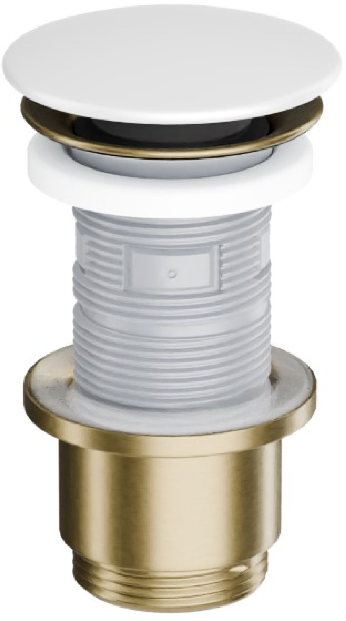 Excellent Design dop pentru lavoar alb-auriu ARIN.1485.K.02.WHGB