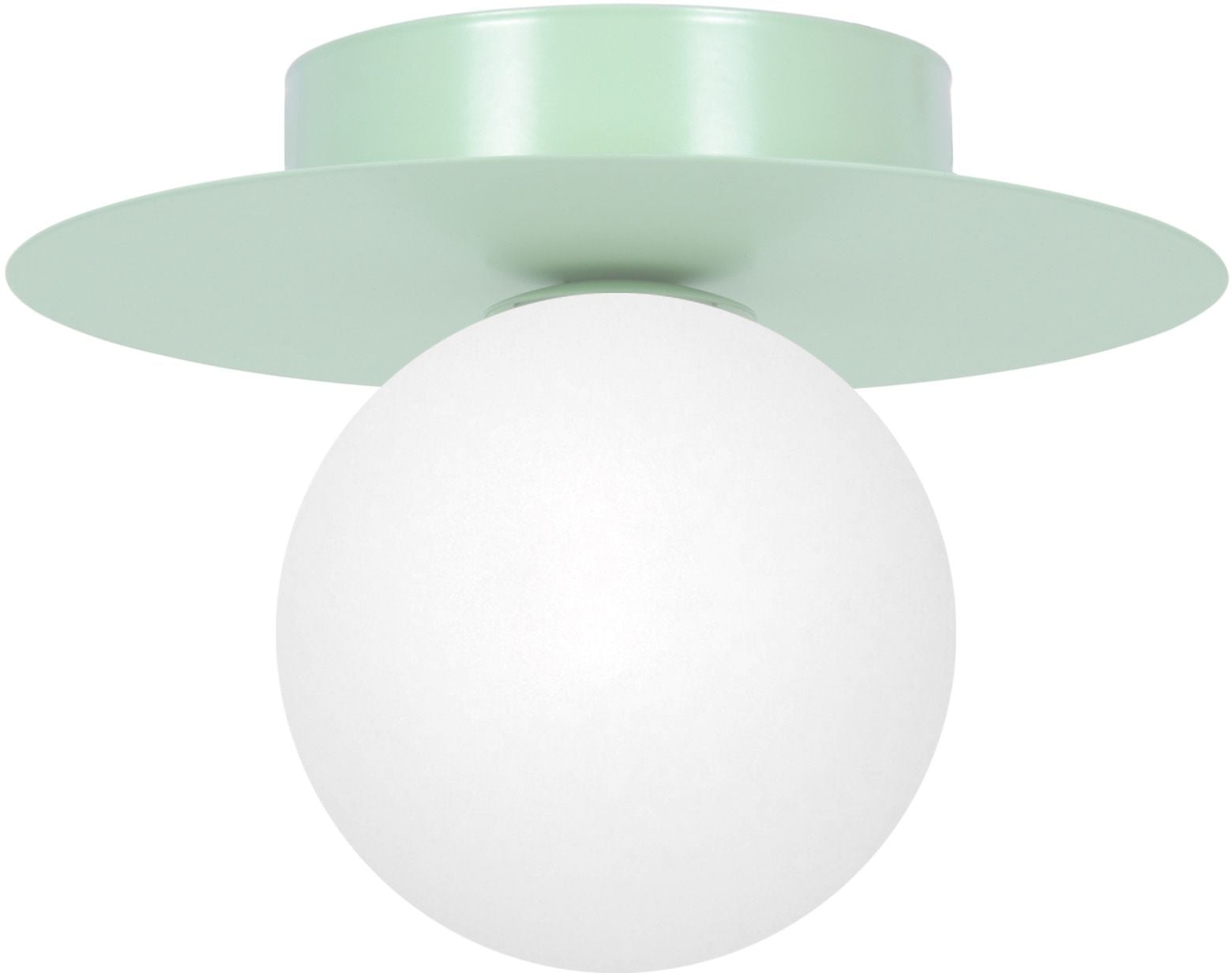 Kaja Robin lampă de tavan 1x10 W alb-mentă K-5452