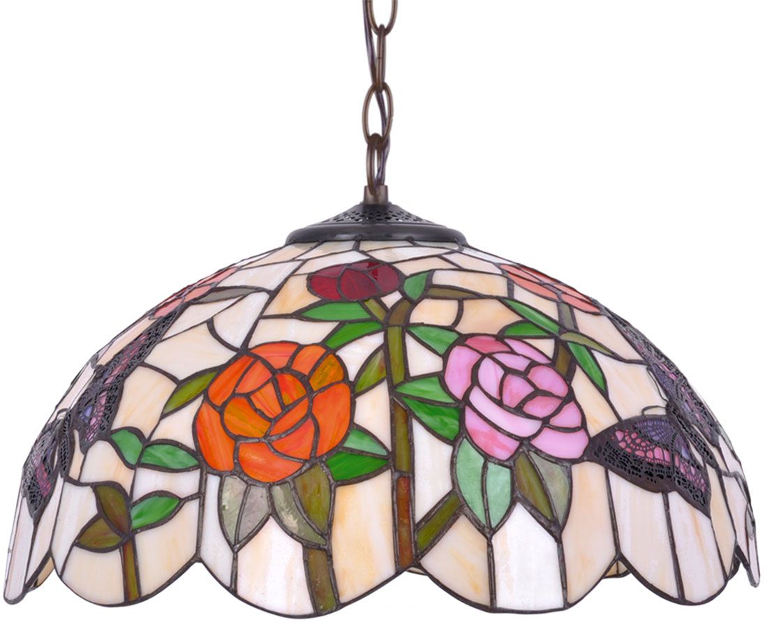 Kaja Rose lampă suspendată 1x20 W multicolor K-P16835