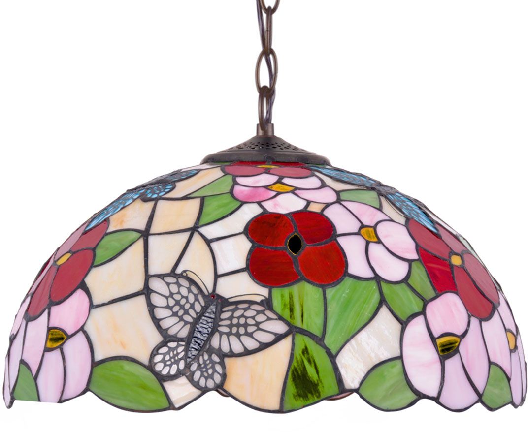 Kaja Butterfly lampă suspendată 1x20 W multicolor K-P161386