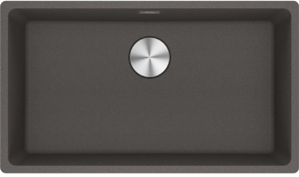 Franke Maris chiuvetă din granit 75.3x43.3 cm gri/grafit/onix 125.0716.377