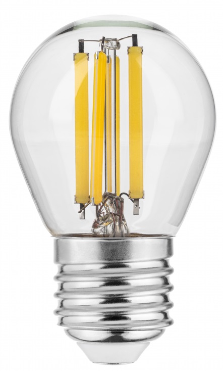 GTV bec cu led 1x5.8 W 4000 K E27 LD-G45FLE6-40