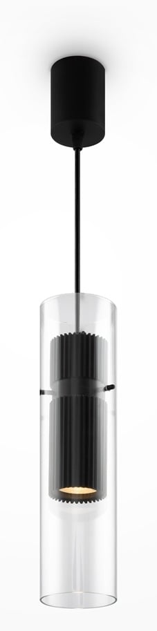 Maytoni Dynamics lampă suspendată 1x50 W negru MOD326PL-01B