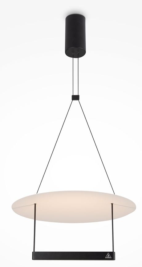 Maytoni Ambience lampă suspendată 1x23 W alb-negru MOD280PL-L23B3K