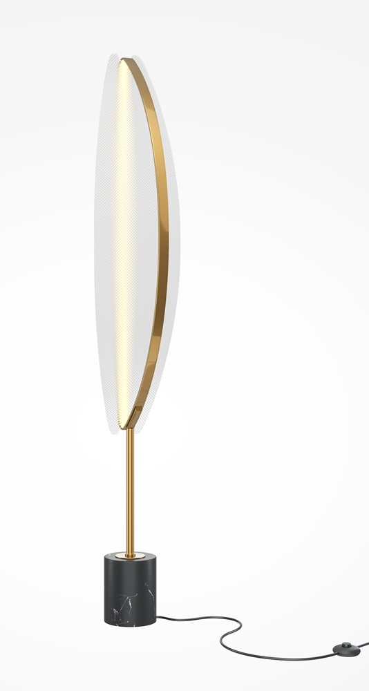Maytoni Breeze lampă de podea 1x33 W alamă MOD281FL-L33BS3K