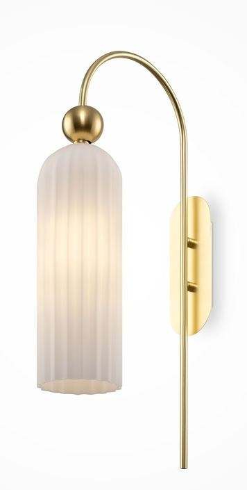 Maytoni Antic lampă de perete 1x40 W alb-auriu MOD302WL-01W