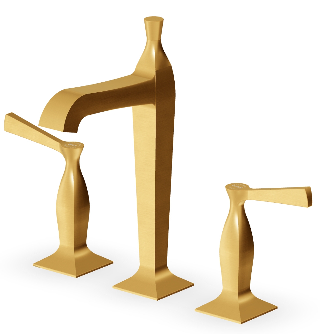 Zucchetti Bellagio baterie lavoar stativ auriu ZB2426.C41