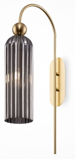 Maytoni Antic lampă de perete 1x40 W auriu-gri MOD302WL-01GR