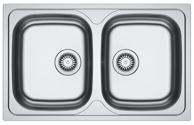 Franke Spark chiuveta din otel 80x50 cm oţel 101.0712.234