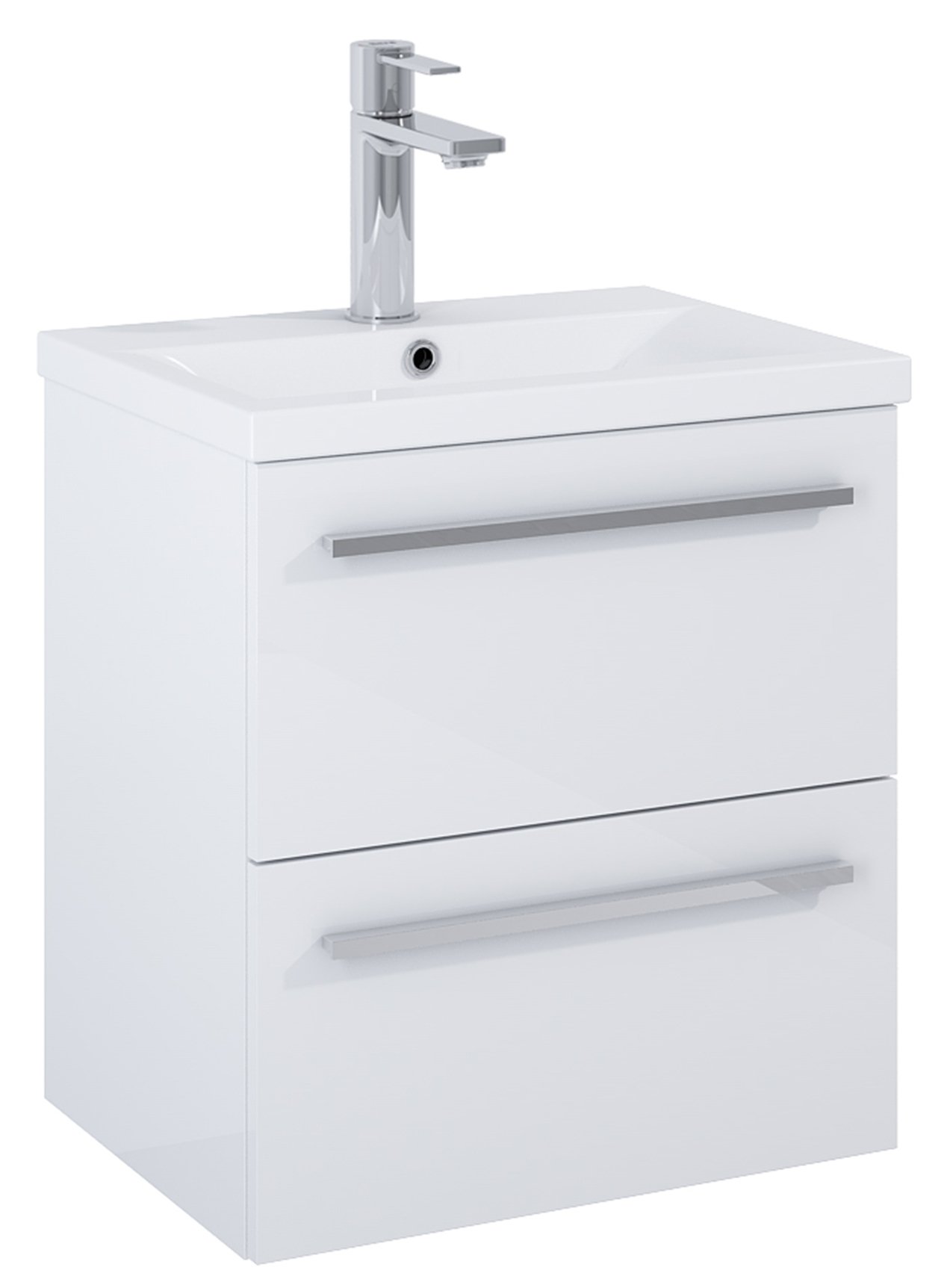 Roca Kwadro lavoar cu dulap 51 cm alb A852449806