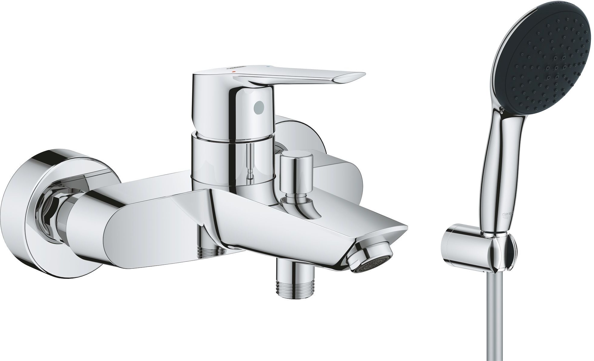 Set baterie cadă-duș Grohe Start 24206002, set de duș Grohe Start 27950001