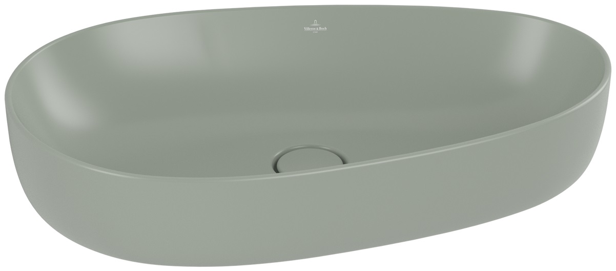 Villeroy & Boch Antao lavoar 65x40 cm oval de blat verde 4A7465R8