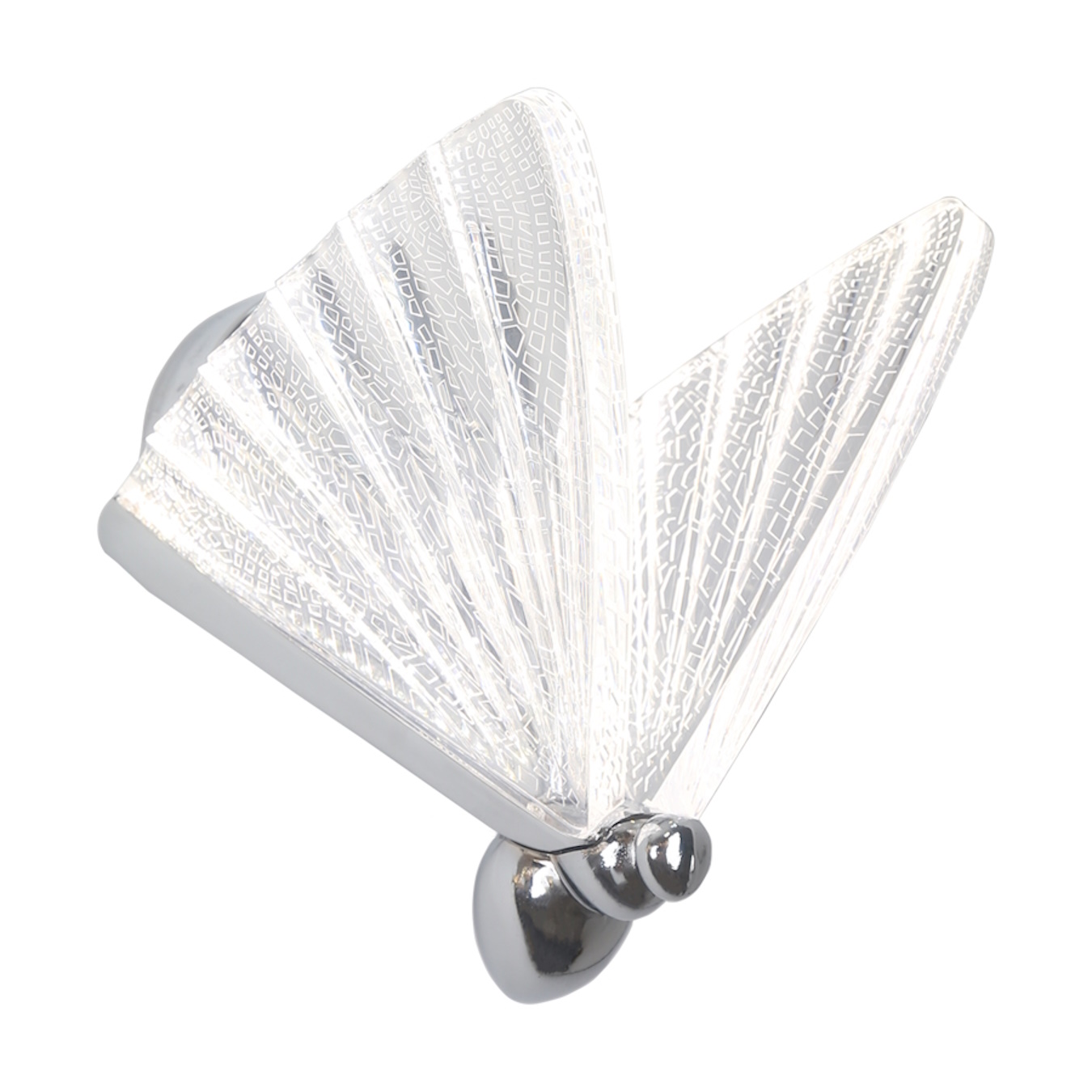 Light Prestige Mariposa lampă de perete 1x8 W crom LP17151WCH