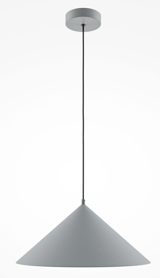 Maytoni Basic lampă suspendată 1x40 W gri/frasin MOD167PL-01GR