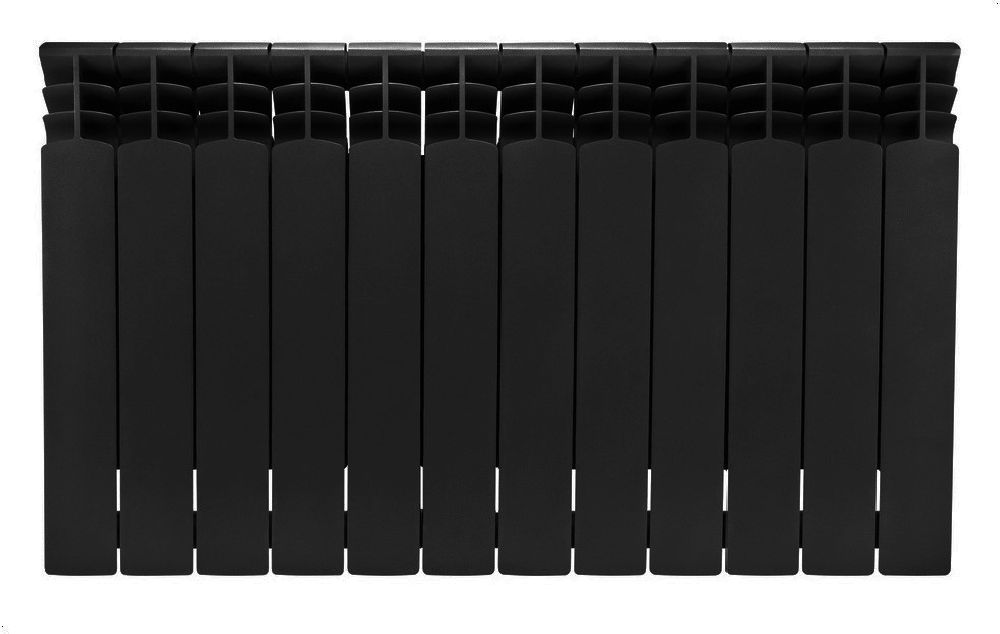 KFA Armatura G500F calorifer de cameră 57.2x96.6 cm podłączenie lateral negru 789-120-81