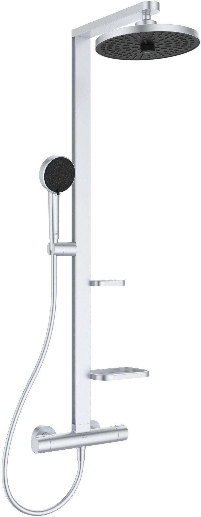 Ideal Standard Alu+ set de duș perete cu termostat || BD583SI