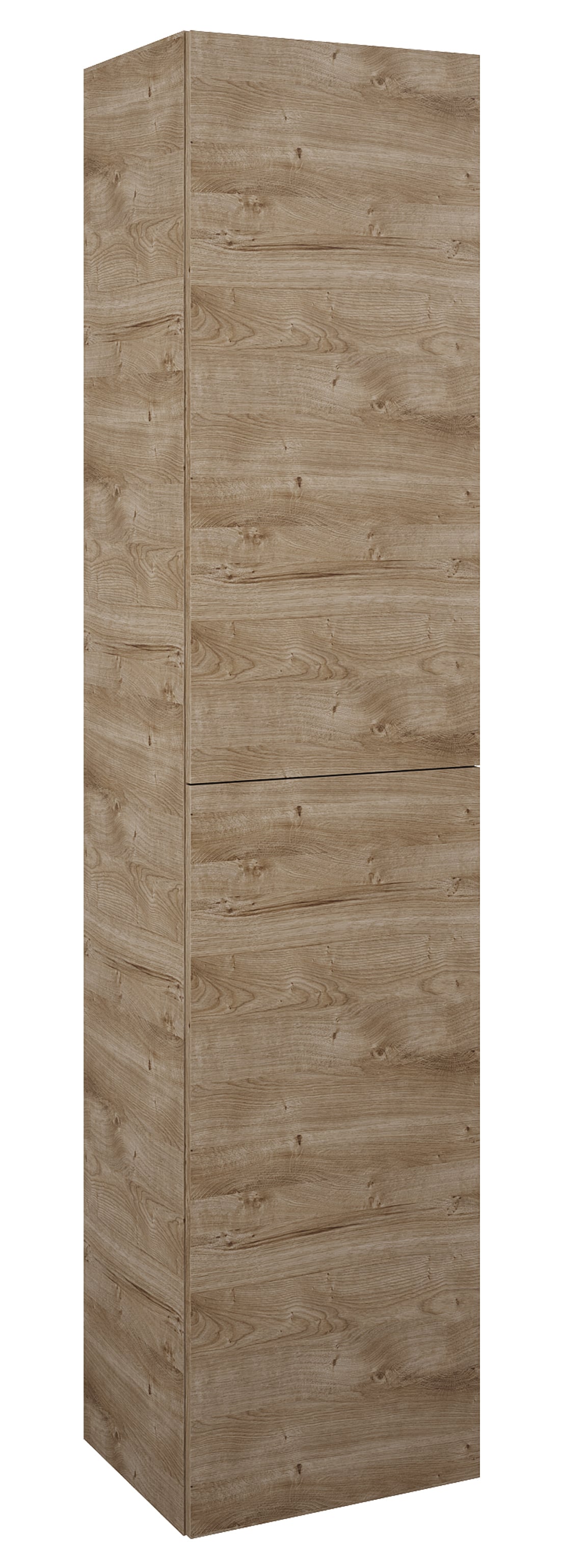 Roca Extra dulap 40x35.2x180 cm laterala pe perete stejar A857956808