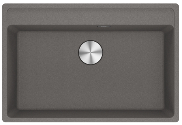 Franke Maris chiuvetă din granit 76x51 cm gri/grafit/onix 114.0661.770