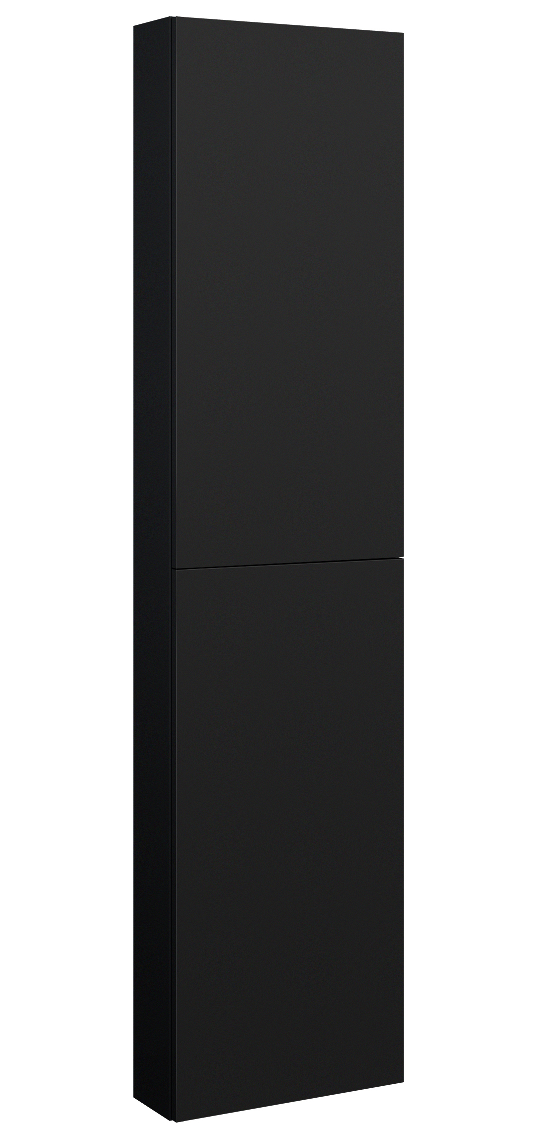 Roca Extra dulap 40x12.6x180 cm laterala pe perete negru A857911532