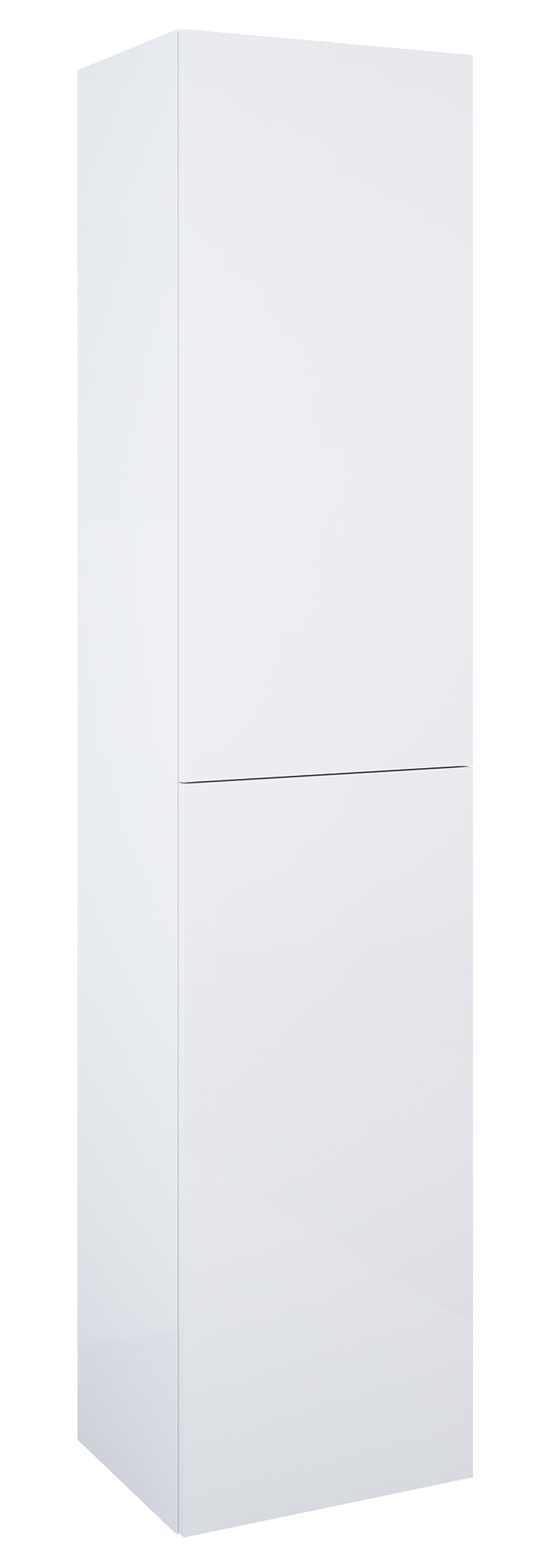 Roca Extra dulap 40x35.2x180 cm laterala pe perete alb A857956529