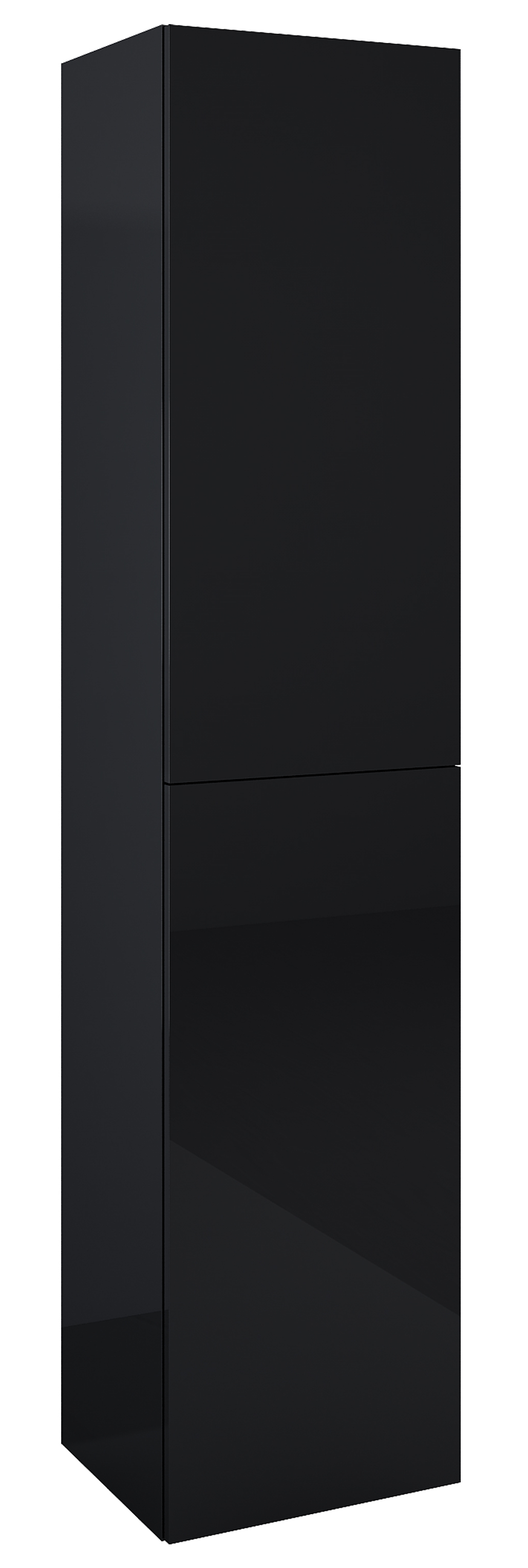 Roca Extra dulap 40x35.2x180 cm laterala pe perete negru A857956351