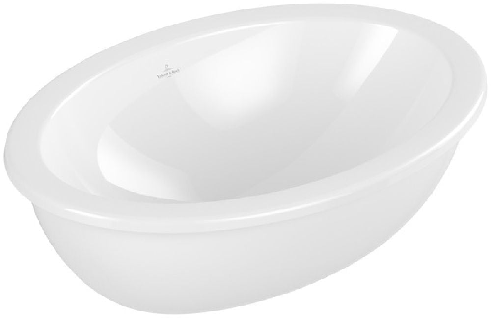 Villeroy & Boch Loop & Friends lavoar 66x47 cm oval încastrat alb 4A6300R1