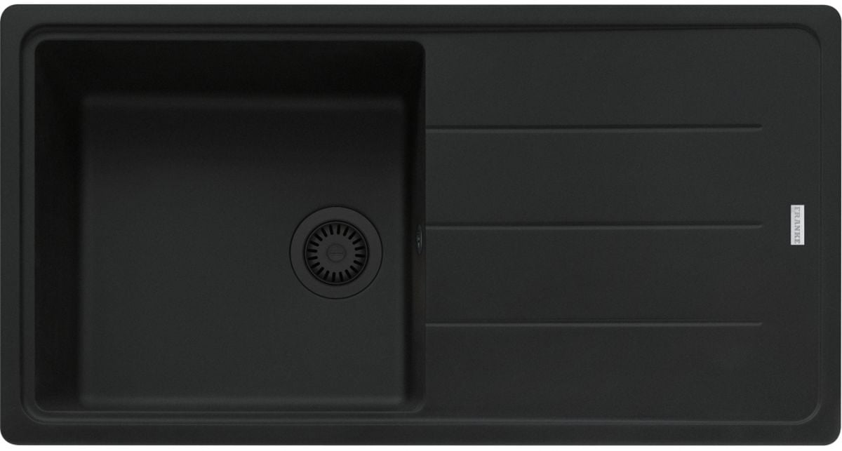 Franke Basis chiuvetă din granit 97x50 cm negru 114.0693.556