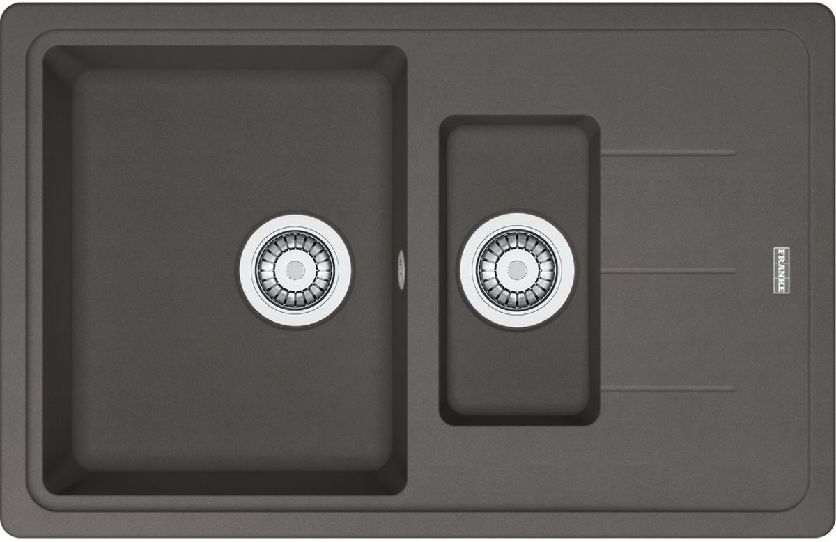Franke Basis chiuvetă din granit 78x50 cm gri/grafit/onix 114.0716.319