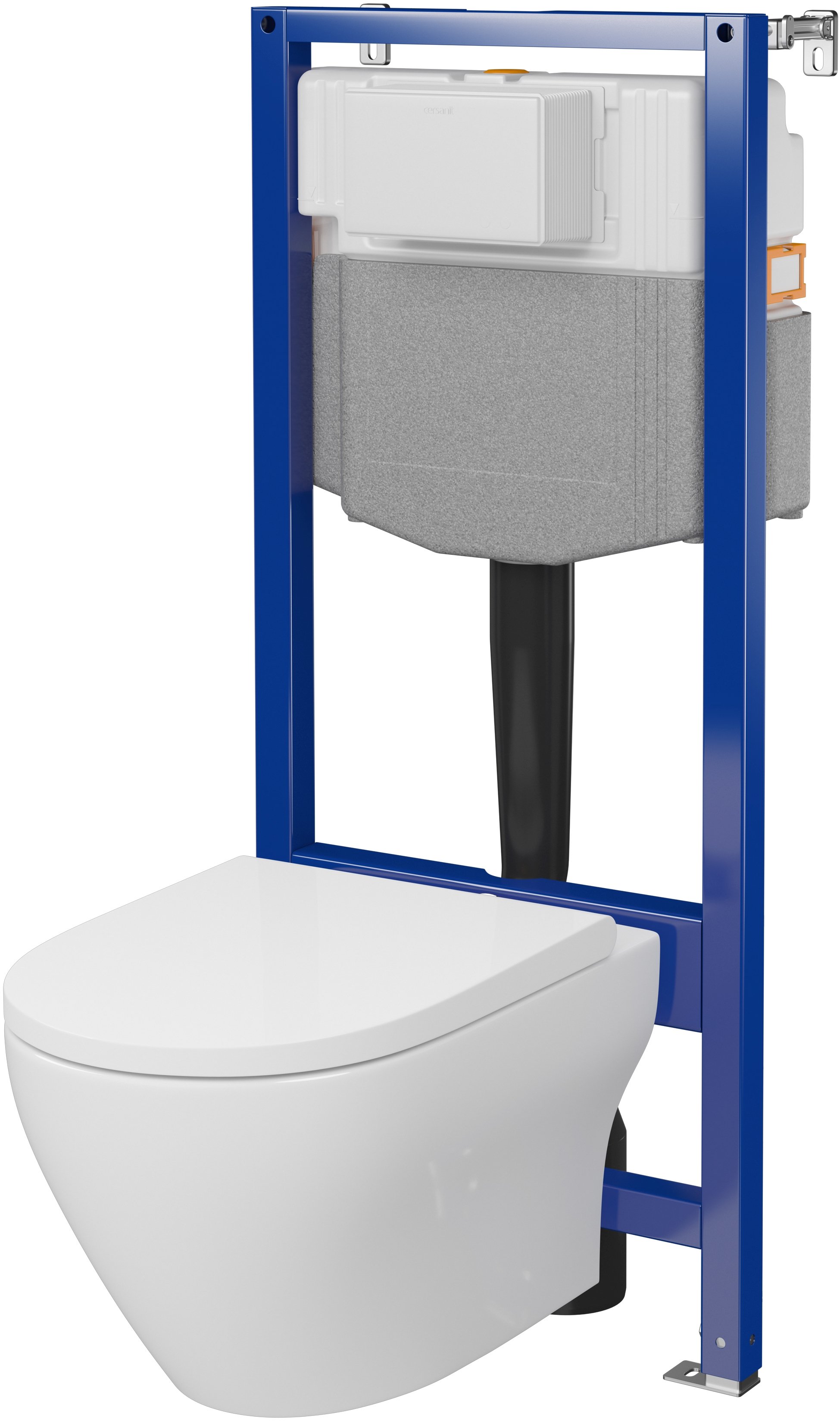 Cersanit Larga set wc cadru cu capac cu spălare turbionară S701-893
